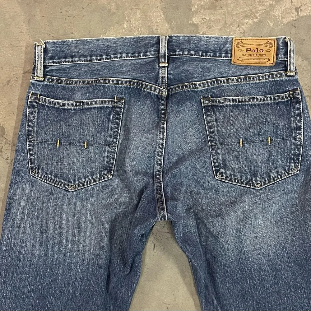 Polo Ralph Lauren Selvedge Straight Leg Denim Jeans - Picture 10 of 14